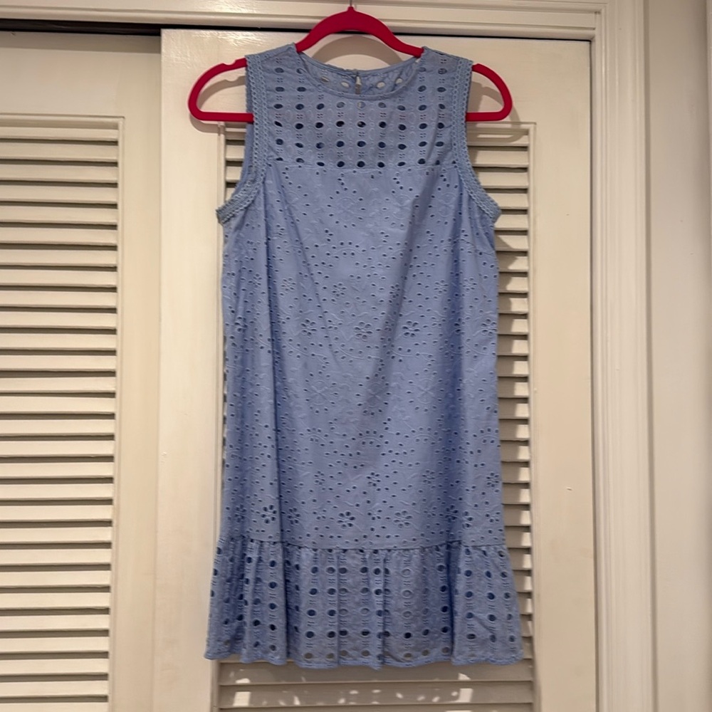 Loft eyelet 4 petite sheath dress